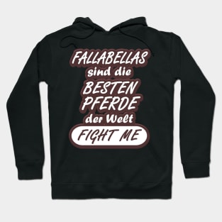 Falabellas Pferd Reiten Springreiten Galopp Trab Hoodie